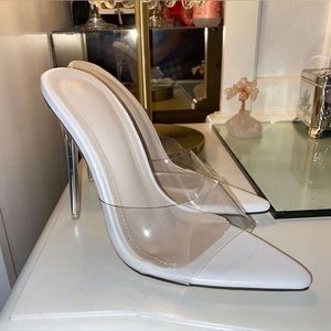 Shein Clear Pointed Heel